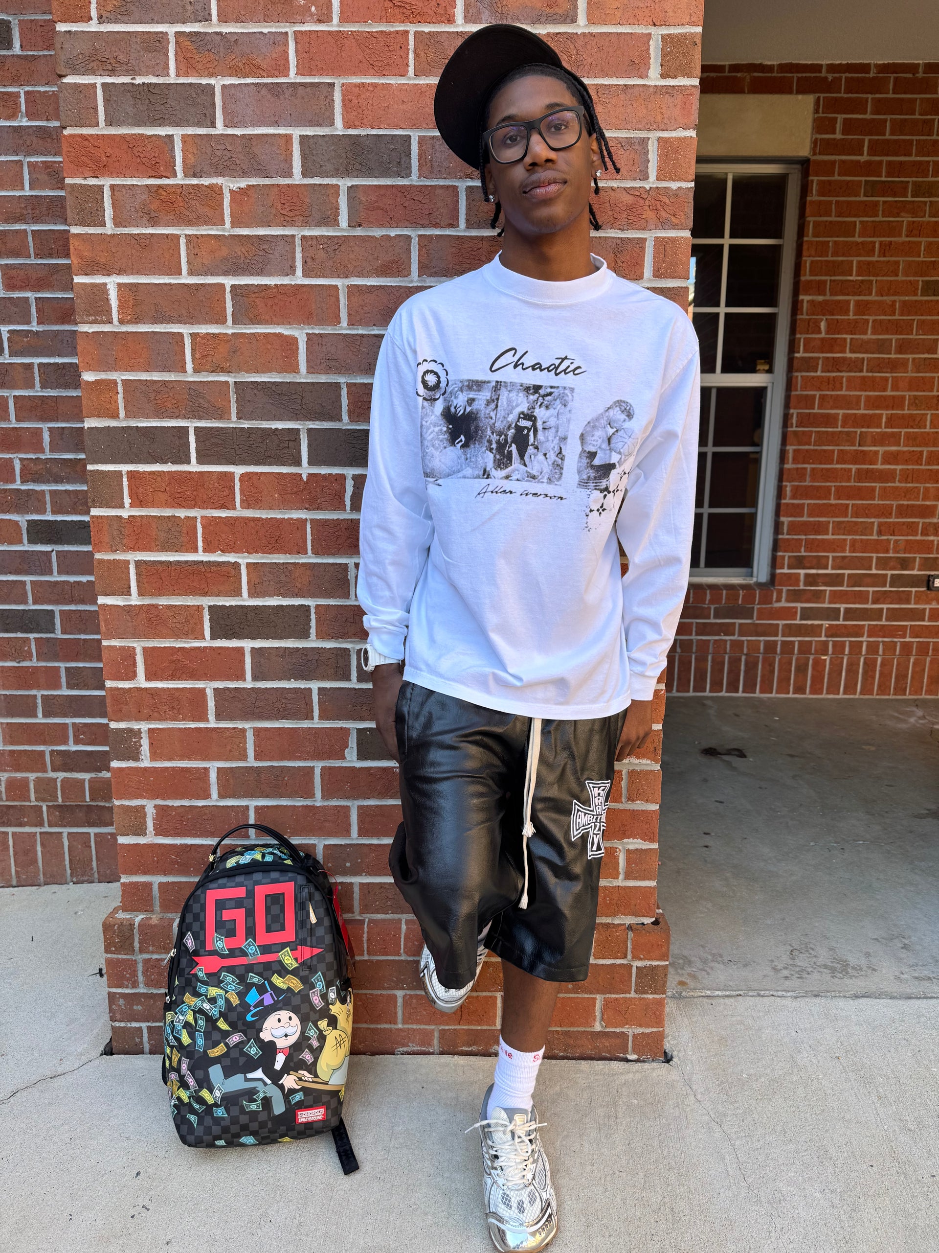 IVERSON X CHAOTIC LONGSLEEVE (white)