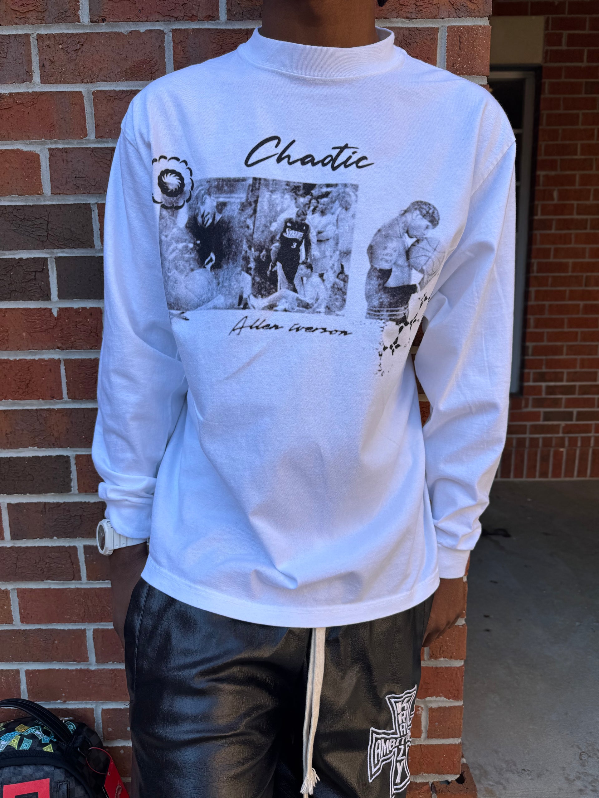 IVERSON X CHAOTIC LONGSLEEVE (white)